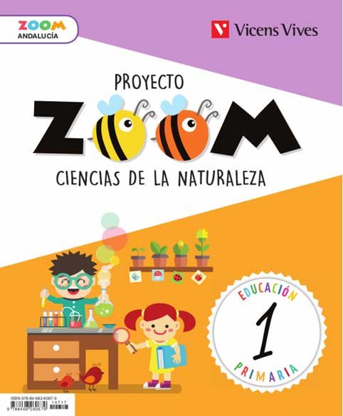 Ciencias Naturales 1º EP Andalucía 19 Zoom (Vicens Vives) - 9788468260679
