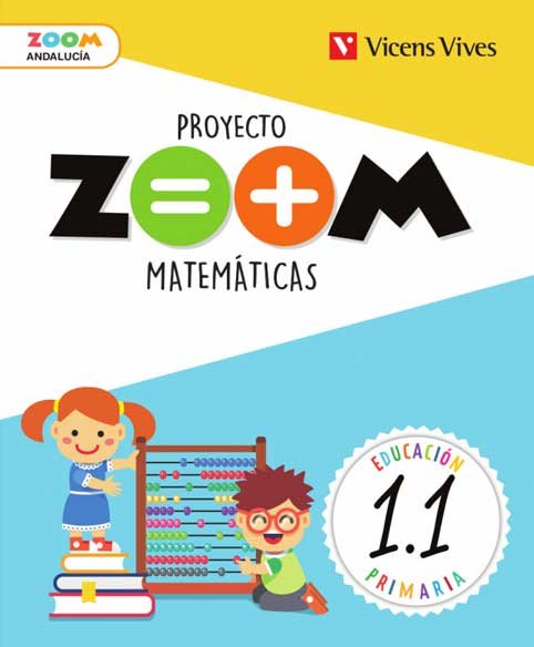 Matemáticas 1º EP Andalucía Trim, Bienv, 19 Zoom (Vicens Vives) - 9788468260952