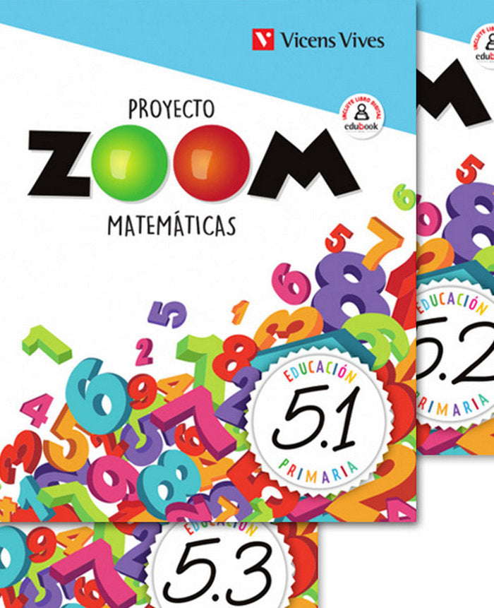 Matemáticas 5º EP Zoom Trimestral 19 (Vicens Vives) - 9788468261331