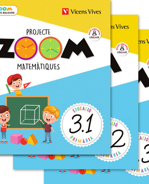 Matemàtiques 3 Balears (3, 1-3, 2-3, 3) Zoom (Vicens Vives) - 9788468261607
