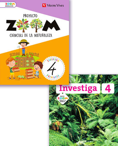 Ciencias Naturales 4º EP Andalucía 19 Zoom (Vicens Vives) - 9788468261645