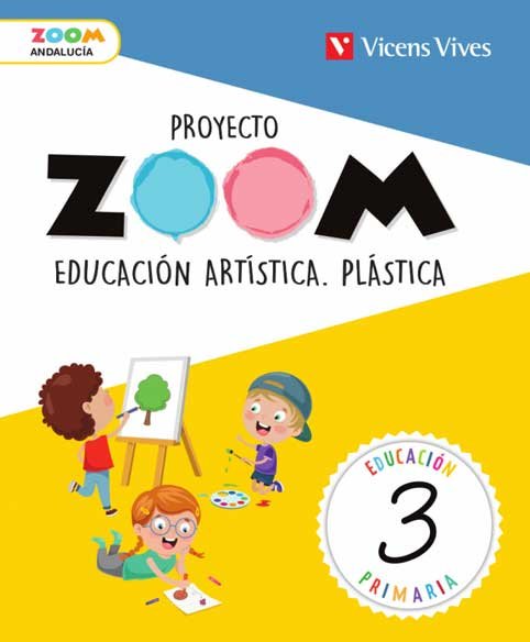 Plastica 3º EP Andalucía 19 Zoom (Vicens Vives) - 9788468261805