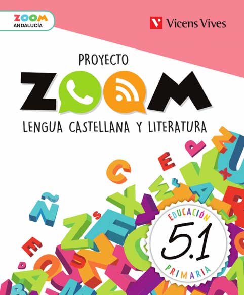 Lengua 5º EP Andalucía Trimestral 19 Zoom (Vicens Vives) - 9788468262208