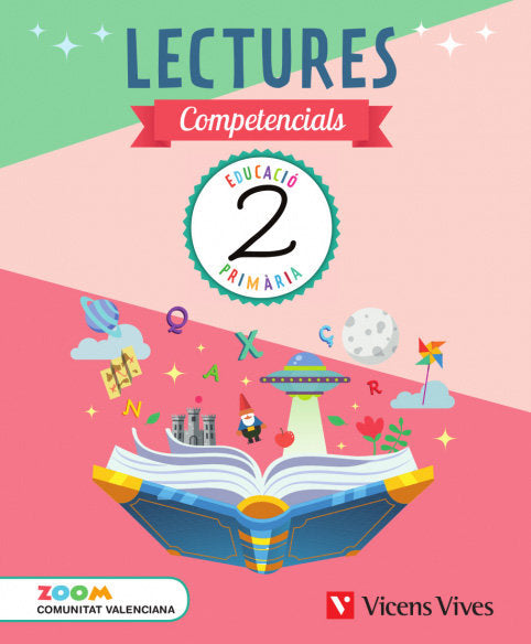 Lectures Competencials 2º EP Valencia 19 Zoom (Vicens Vives) - 9788468263274