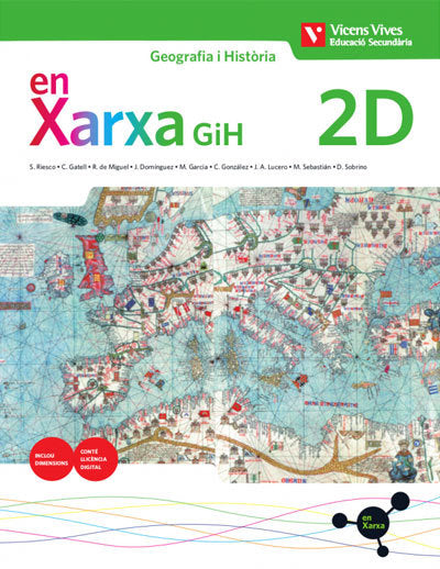 En Xarxa Geografía I Historia 2º ESO 2D Quadern Diversitat (Vicens Vives) - 9788468264882