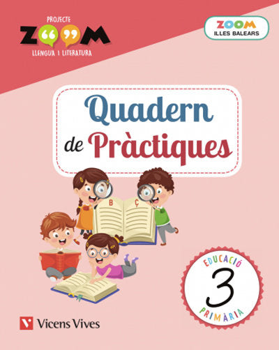 Quadern de Practiques 3 Balears Llengua (zoom) (Vicens Vives) - 9788468267340
