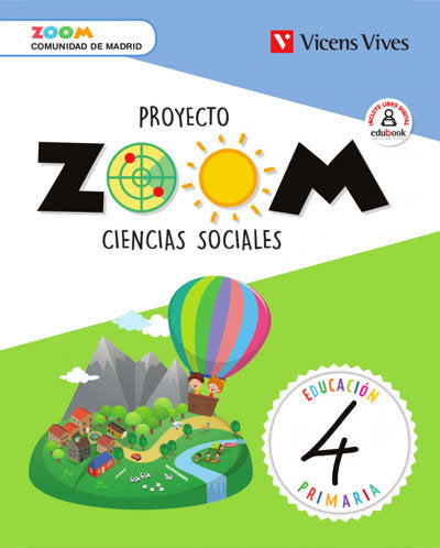 Ciencias Sociales 4º EP Madrid 19 Zoom (Vicens Vives) - 9788468268316