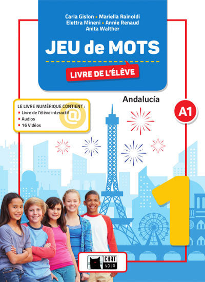 Francés 1º ESO Livre Andalucía 20 Jeu de Mots (Vicens Vives) - 9788468268651