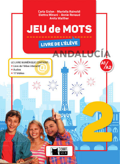 Francés 2º ESO Livre Andalucía 20 Jeu de Mots (Vicens Vives) - 9788468268668