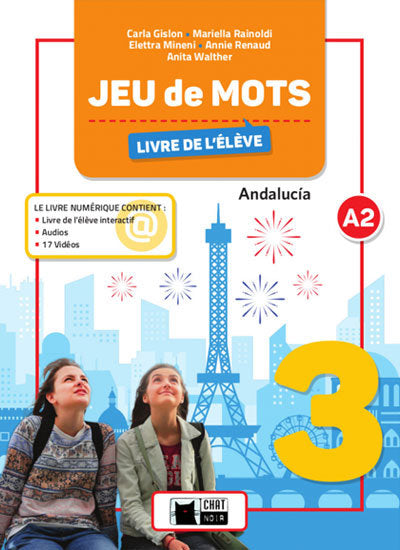 Francés 3º ESO Livre Andalucía 20 Jeu de Mots (Vicens Vives) - 9788468268675