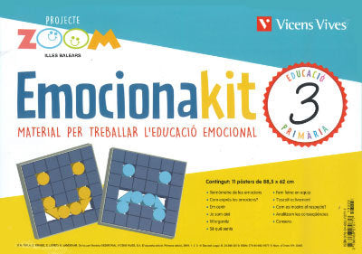Emocionakit 3º EP Valencia 20 Zoom (Vicens Vives) - 9788468270784
