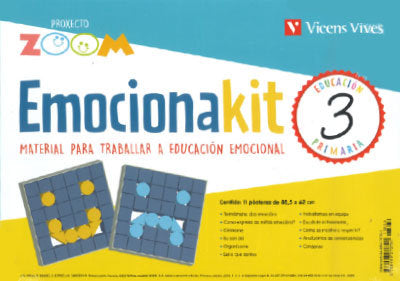 Emocionakit 3º EP Galicia 20 Zoom (Vicens Vives) - 9788468270791