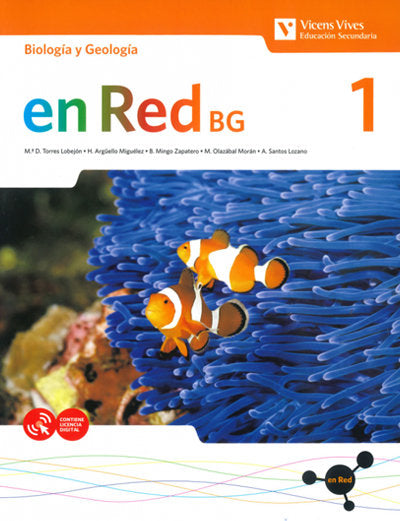 Biología Geología 1º ESO 20 en Red (Vicens Vives) - 9788468271545
