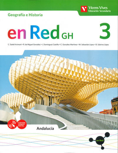 Geografía e Historia 3º ESO Andalucía 20 en Red (Vicens Vives) - 9788468271576
