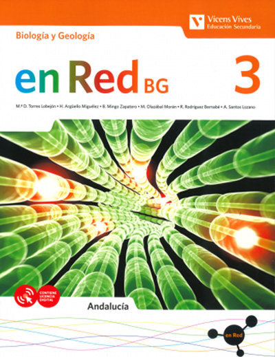 Biología Geología 3º ESO Andalucía 20 en Red (Vicens Vives) - 9788468273082
