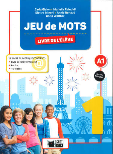 Francés 1º ESO Jeu de Mots Murcia 20 (Vicens Vives) - 9788468273396