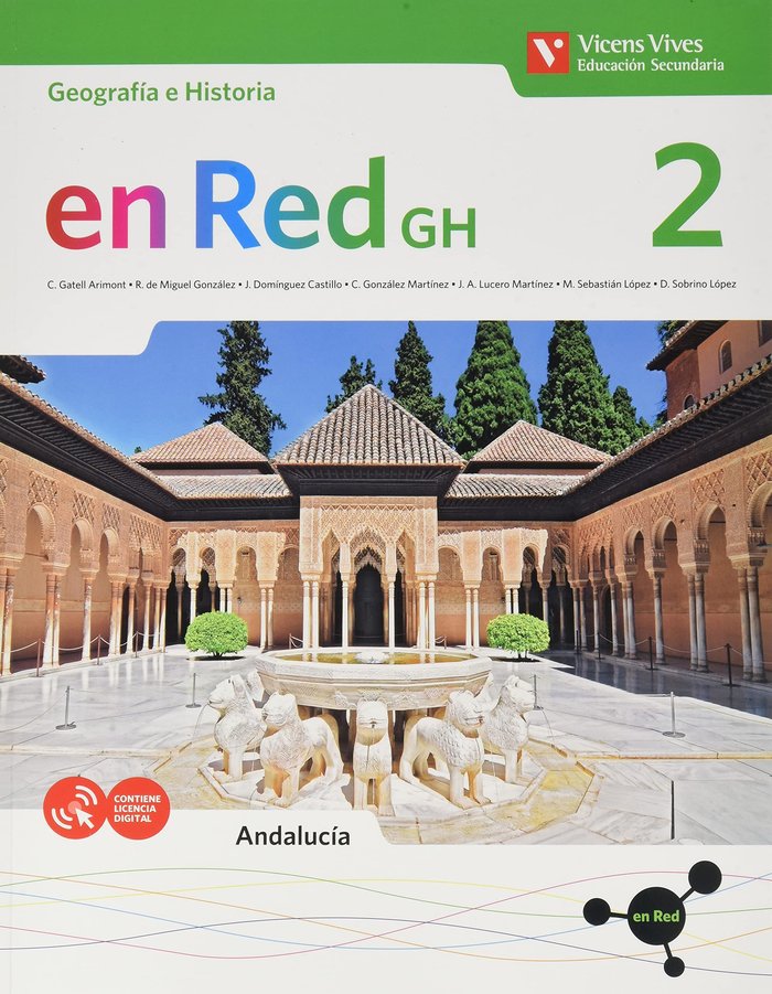 Geografía e Historia 2º ESO Andalucía 21 en Red (Vicens Vives) - 9788468278056