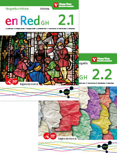 Geografía Historia 2º ESO 2, 1-2, 2 Murcia 20 en Red (Vicens Vives) - 9788468278070