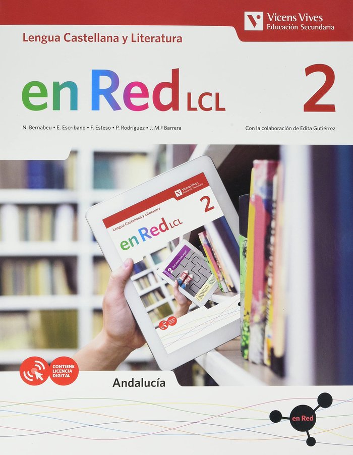 Lengua Castellana 2º ESO Andalucía 20 en Red (Vicens Vives) - 9788468278100