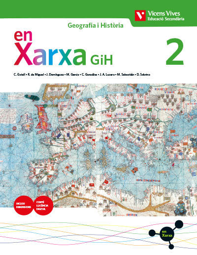 Geografía I Historia 2º ESO Catalan 21 en Xarxa (Vicens Vives) - 9788468278957