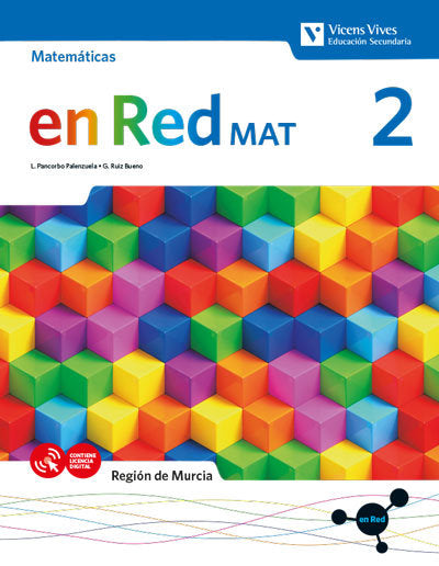 Matemáticas 2º ESO Murcia 20 en Red (Vicens Vives) - 9788468280127