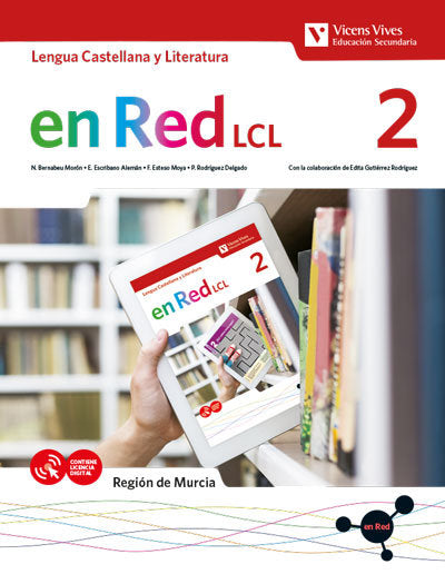 Lengua Literatura 2º ESO Murcia 20 en Red (Vicens Vives) - 9788468280134