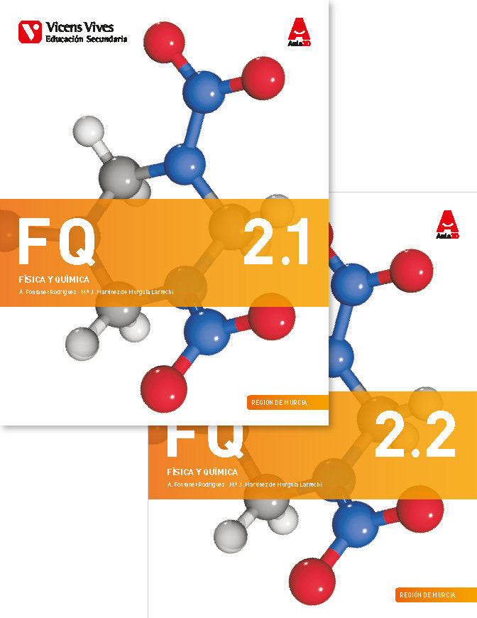 Física y Química 2º ESO Murcia 20 Aula 3D (Vicens Vives) - 9788468280172