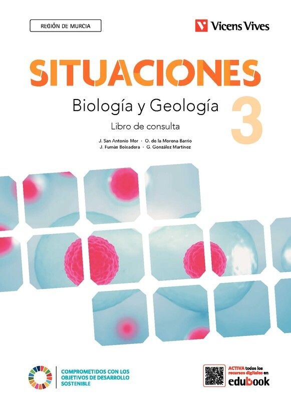 Biología y Geología 3º ESO Murcia Situaciones 24 (Vicens Vives) - 9788468281940