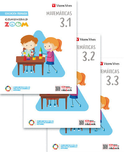Matemáticas 3 (3.1 - 3.2 - 3.3) Comunidad Zoom | Varios autores | 9788468282831 (Vicens Vives) Imagen principal del producto