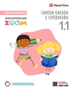 PRI1 Gal Lingua Galega 1 Trim. + Actividades de Be Imagen principal del producto