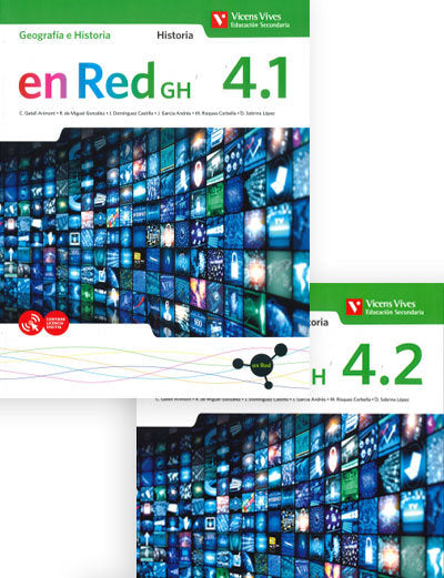 Geografía Historia 4º ESO(4, 1 4, 2) 21 en Red (Vicens Vives) - 9788468283685