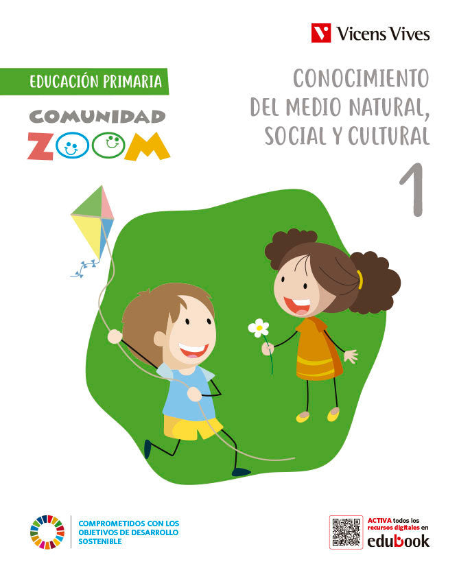 CONOCIMIENTO DEL MEDIO 1oEP COMUNIDAD ZOOM 22 | | 9788468283869 (Vicens Vives) Imagen principal del producto