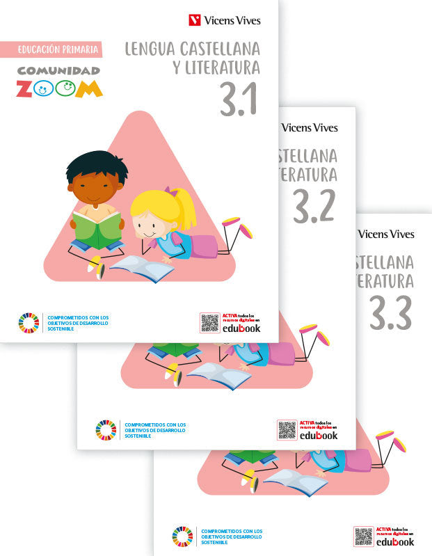 Lengua Castellana y Literatura 3 (3.1 - 3.2 - 3.3) Comunidad Zoom | Varios autores | 9788468283944 (Vicens Vives) Imagen principal del producto