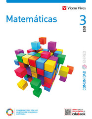 Matemáticas 3. (Comunidad en Red) | Varios autores | 9788468284446 (VICENS VIVES)