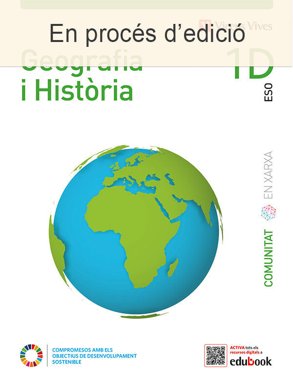Geografía I Historia 1º ESO Valencia Q, Diversitat Comunita 2 (Vicens Vives) - 9788468284699