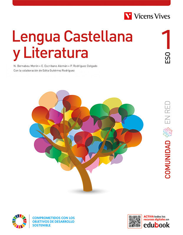 Lengua Castellana y Literatura 1. (Comunidad En Red). Edición combinada | Varios autores | 9788468284873 (VICENS VIVES) Imagen principal del producto