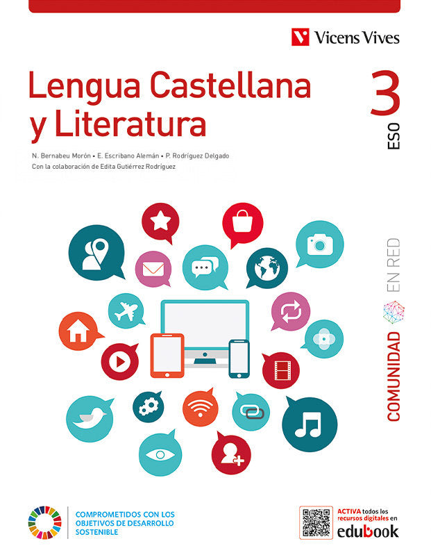 Lengua Castellana y Literatura 3. (Comunidad en Red). Edición combinada | Varios autores | 9788468284880 (VICENS VIVES) Imagen principal del producto