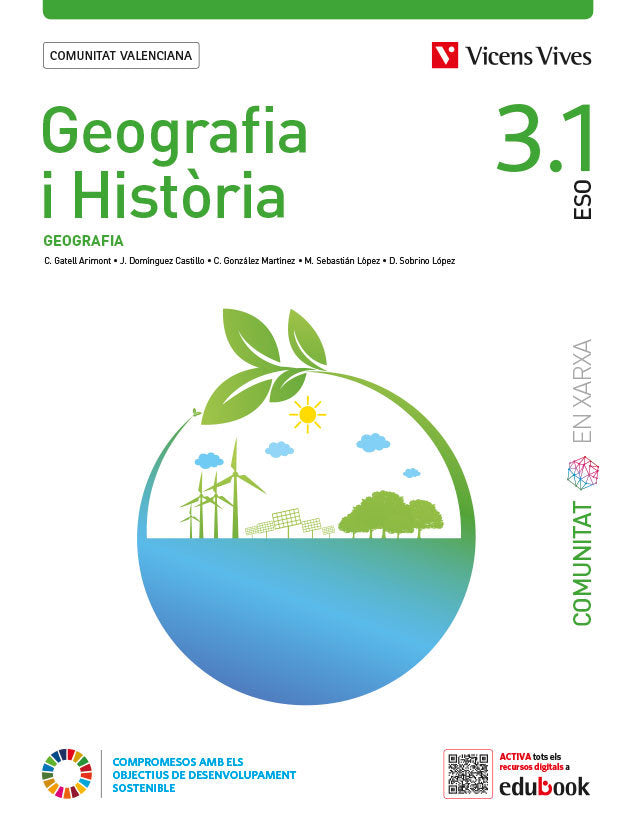 Geografía I Historia 3º ESO Valencia Económica Comunitat en (Vicens Vives) - 9788468285092