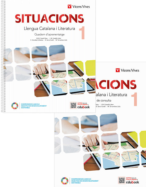 Situacions 1. Llengua catalana i Literatura. Llibre de consulta i quadern d'aprenentatge | Varios autores | 9788468285207 (VICENS VIVES)
