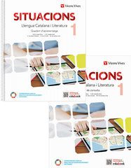 Situacions 1. Llengua catalana i Literatura. Llibre de consulta i quadern d'aprenentatge | Varios autores | 9788468285207 (VICENS VIVES)