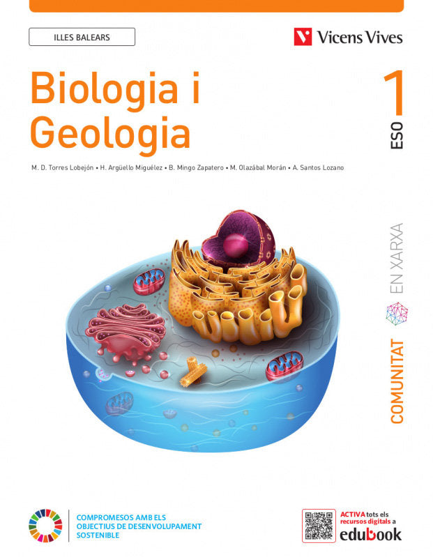 Biología I Geología 1º ESO Balears Comunitat en Xarxa 22 (Vicens Vives) - 9788468286839