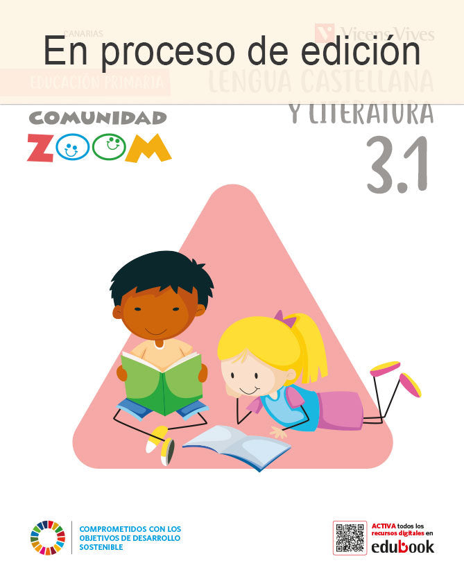 Lengua Castellana 3º EP Trim Canarias Comunidad Zoom 22 (Vicens Vives) - 9788468287027
