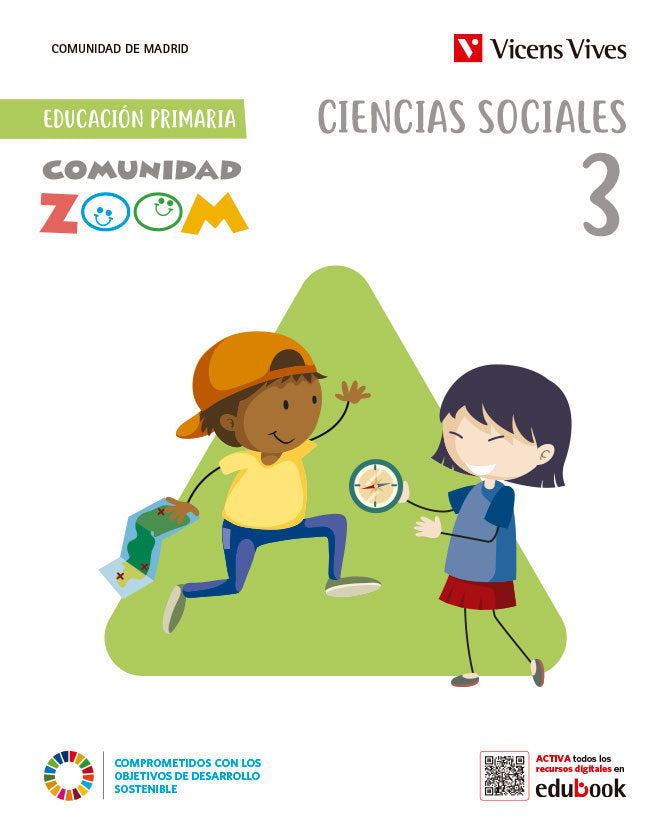 Ciencias Sociales 3º EP Madrid Comunidad Zoom 22 (Vicens Vives) - 9788468287133