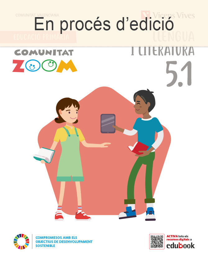 Nou Xiribet Llengua 5º EP Valencia Comunitat Zoom 22 (Vicens Vives) - 9788468287218