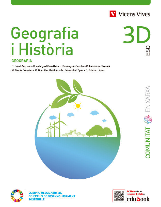 Geografía I Historia 3º ESO Catalan Q, Diversitat Comunitat (Vicens Vives) - 9788468287416
