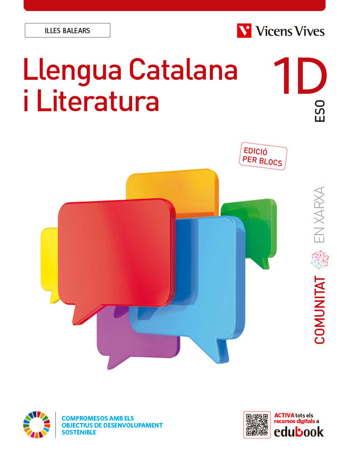 Llengua Catalana 1º ESO Balears Q, Diversitat Comunitat Xarx (Vicens Vives) - 9788468287454