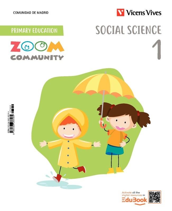 Social Science 1º Madrid + Welcome Activities Zoom Community (Vicens Vives) - 9788468288185