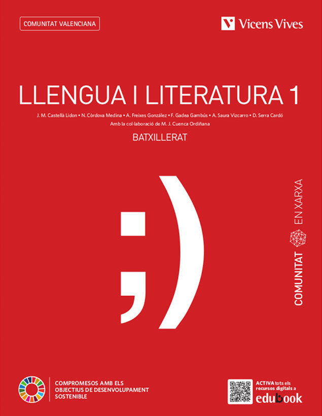 ✅ LLENGUA I CATALANES 1ºNB VALENCIA COMUNITAT 22 I AA,VV I VICENS VIVES I 9788468288222 Imagen principal del producto