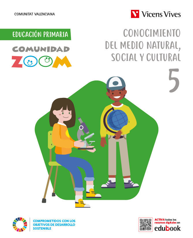 Coneixement Medi 5º EP Valencia Comunitat Zoom 22 (Vicens Vives) - 9788468288628