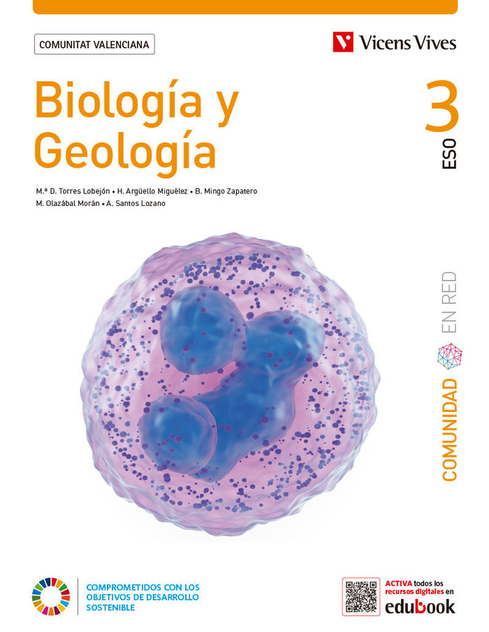 Biología Geología 3º ESO Valencia Comunidad Red 22 (Vicens Vives) - 9788468290645